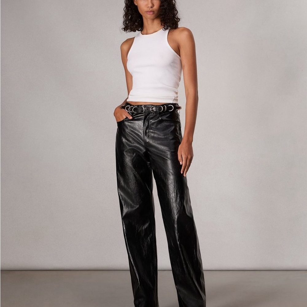 Rag & Bone Shea Faux Leather Pant NEW